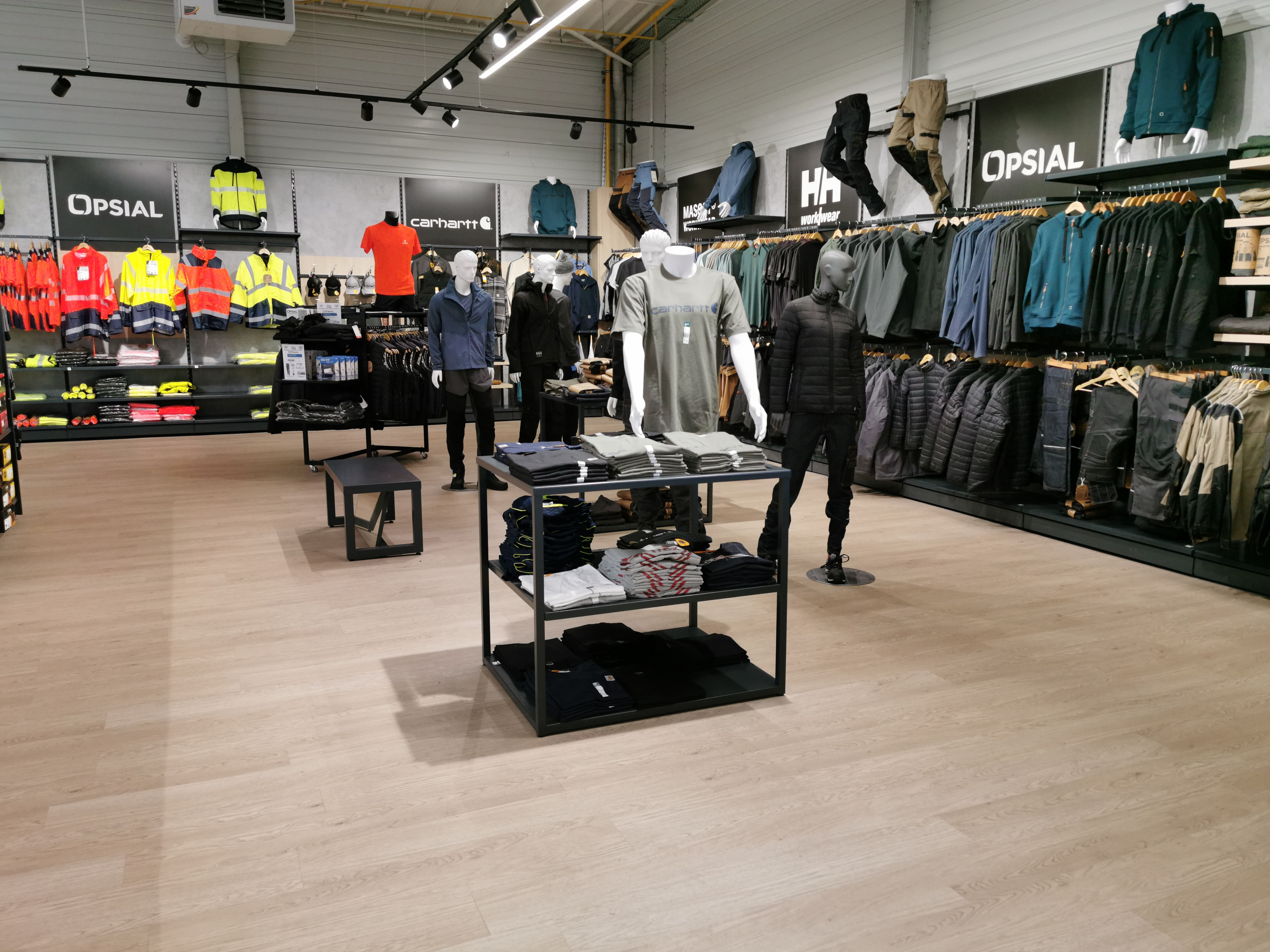 Rayon vêtements de travail