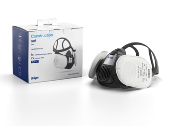 Kit BTP demi-masque X-plore® 3500 + 2 x P3 R